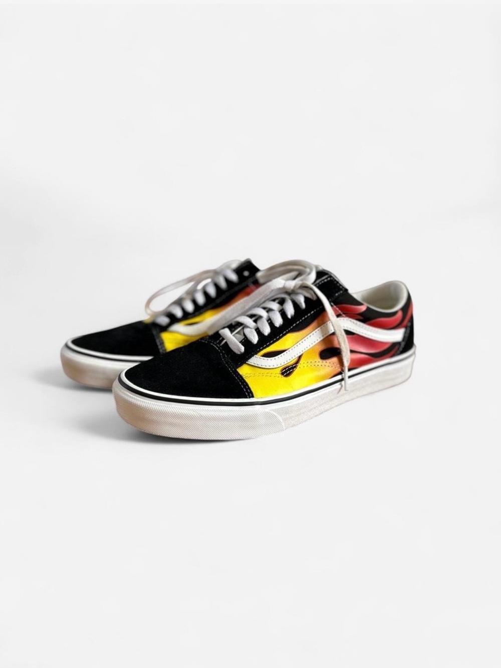 Vans Old Skool Flame Black Yellow Red
Low Top Sneakers Like New Men US 11